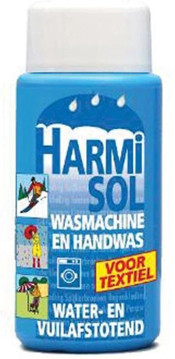 Harmisol Waterdicht Wasmachine En Handwas - 200 Ml - Textielbehandelaar 3 Harmisol Waterdicht Wasmachine En Handwas - 200 Ml - Textielbehandelaar - Afbeelding 3