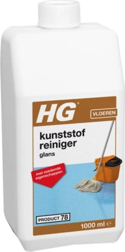 HG Kunststofreiniger Glans - Glansherstel - Geschikt Voor O.a. Pvc, Gietvloeren En Linoleum 9 HG Kunststofreiniger Glans - Glansherstel - Geschikt Voor O.a. Pvc, Gietvloeren En Linoleum -Huishoudelijke Benodigdheden 596x1200