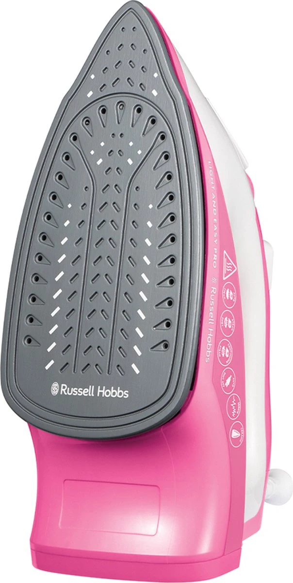 Russell Hobbs Light & Easy Pro Strijkijzer / Stoomstrijkijzer 26461-56 - Roze 2 Russell Hobbs Light & Easy Pro Strijkijzer / Stoomstrijkijzer 26461-56 - Roze - Afbeelding 2