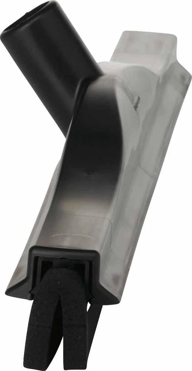 Vloertrekker 40 Cm + Steel 130 Cm Zwart Vikan 2 Vloertrekker 40 Cm + Steel 130 Cm Zwart Vikan - Afbeelding 2