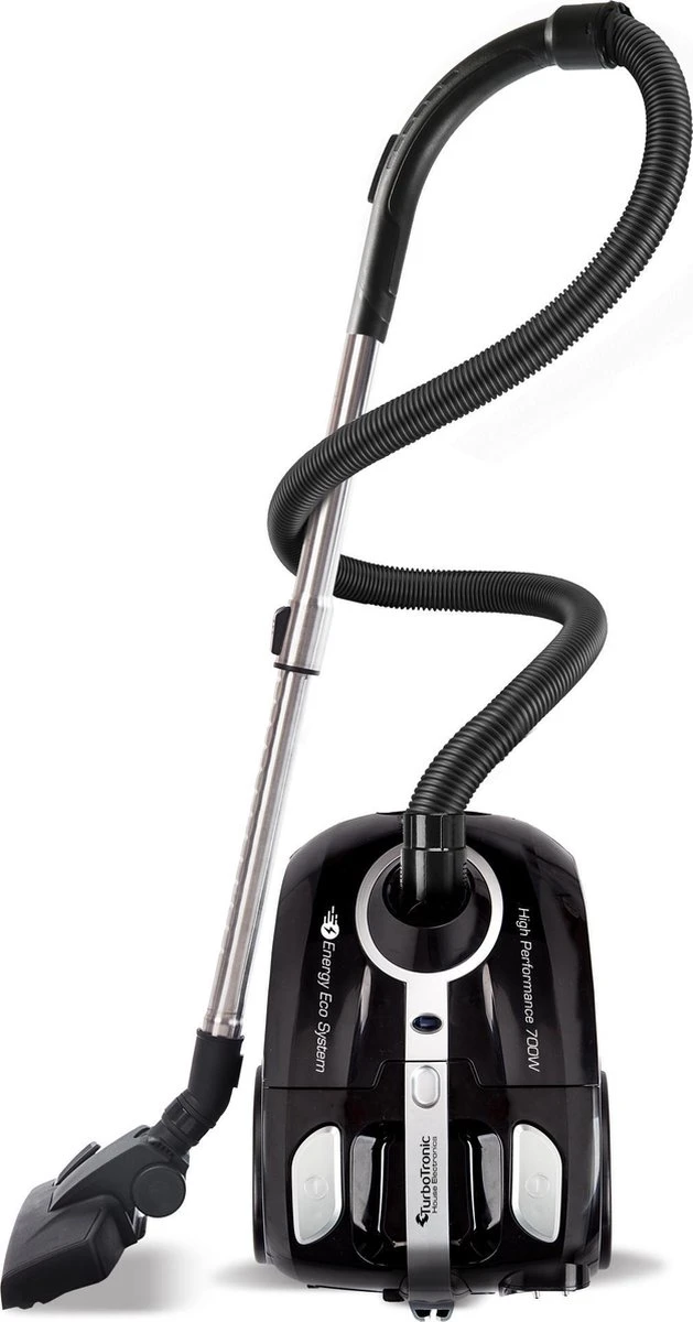 TurboTronic CV09 Stofzuiger Met Zak – Zwart 1 TurboTronic CV09 Stofzuiger Met Zak – Zwart
