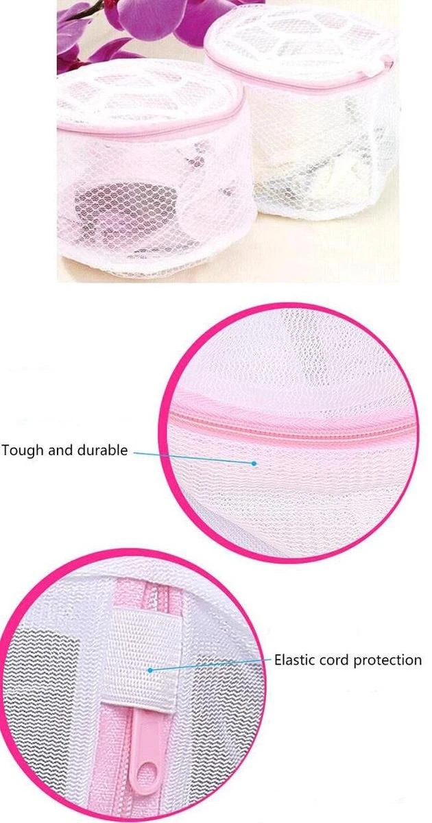 Beschermende Waszak Voor BH’s, Lingerie, Kousen, Kant En Panty’s 3 Beschermende Waszak Voor BH’s, Lingerie, Kousen, Kant En Panty’s - Afbeelding 3