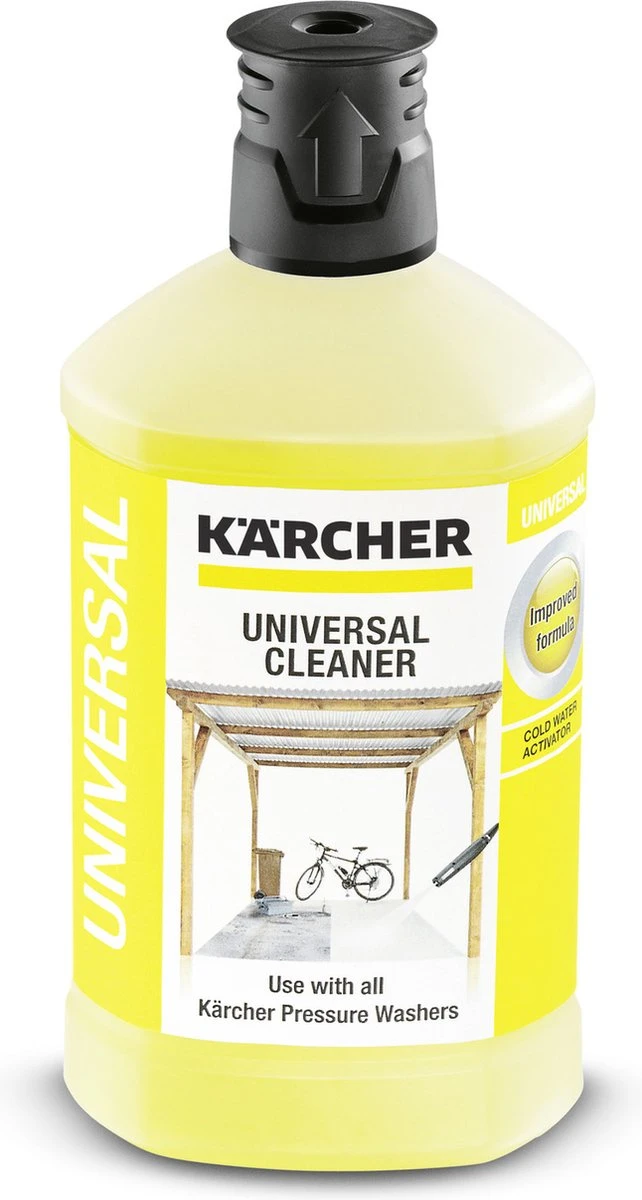 Kärcher Plug&Clean Allesreiniger - 1 Ltr 1 Kärcher Plug&Clean Allesreiniger - 1 Ltr