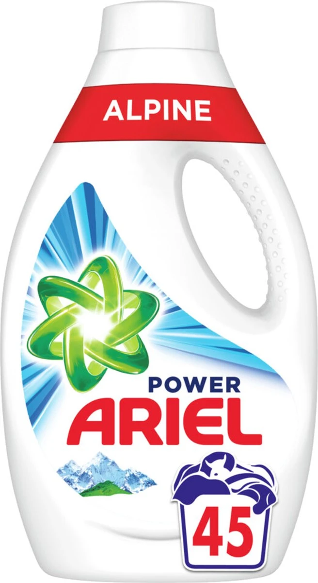4x Ariel Vloeibaar Wasmiddel Alpine 2475 Ml 1 4x Ariel Vloeibaar Wasmiddel Alpine 2475 Ml