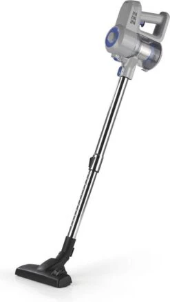 MAXXMEE Steelstofzuiger - Snoerloos - Grijs/Blauw - 120W - 22,2V