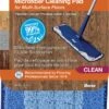 Bona Microfiber Cleaning Pad - Microvezel Reinigingspad - Vervangingsdoek - 42 CM - 500 X Wasbaar - 1 Stuk
