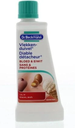 Dr. Beckmann Vlekkenduivel Bloed & Eiwit 50 Ml 6 Dr. Beckmann Vlekkenduivel Bloed & Eiwit 50 Ml -Huishoudelijke Benodigdheden 703x1200