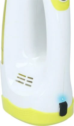 Alpina Elektrische Ramenwasser - Ruitenreiniger 635GR - Oplaadbare Raamtrekker - 3,7V Lithiumbatterij - Batterijduur 30 Minuten - 70ML Waterreservoir - Wit/Geel -Huishoudelijke Benodigdheden 706x1200 2