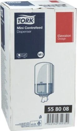 Tork Mini Centerfeed Poetspapier Dispenser Kunststof Zwart M1 -Huishoudelijke Benodigdheden 711x1200 2