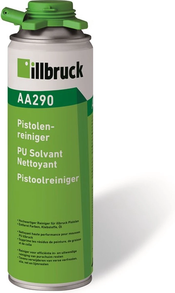 Illbruck AA290 Purpistool Reiniger - 500ml 1 Illbruck AA290 Purpistool Reiniger - 500ml