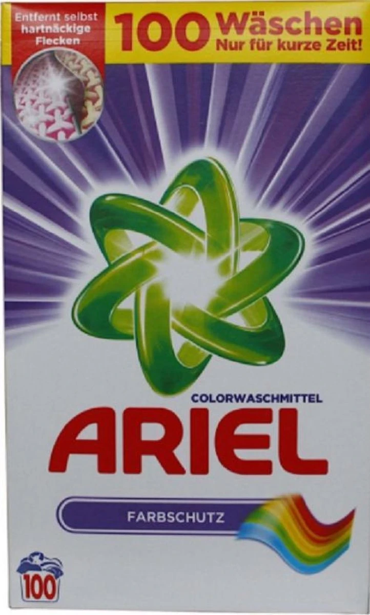 Ariel Waspoeder Kleur 6,5 KG - 100 Wasbeurten 1 Ariel Waspoeder Kleur 6,5 KG - 100 Wasbeurten