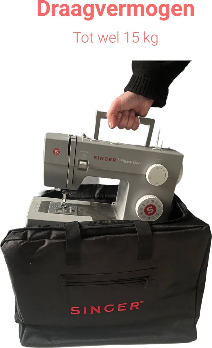 Jespro - Naaimachine Tas - Singer - Max. 15 KG - Naaimachine - Naaimachinetas - Naaimachine Singer - Opbergtas - Naaimachine Opbergtas 3 Jespro - Naaimachine Tas - Singer - Max. 15 KG - Naaimachine - Naaimachinetas - Naaimachine Singer - Opbergtas - Naaimachine Opbergtas - Afbeelding 3