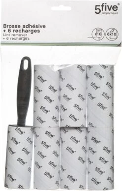 Kleefroller Voordeelverpakking 1 Roller + 6 Extra Navul Rollers - Kattenroller - Haarroller - Haarverwijderaar 6 Kleefroller Voordeelverpakking 1 Roller + 6 Extra Navul Rollers - Kattenroller - Haarroller - Haarverwijderaar -Huishoudelijke Benodigdheden 763x1200 1