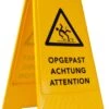 Waarschuwingsbord Gladde Vloer