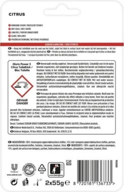 Glorix Power 5 Toiletblokken - Citroen - 7 X 2 Stuks - Voordeelverpakking 22 Glorix Power 5 Toiletblokken - Citroen - 7 X 2 Stuks - Voordeelverpakking -Huishoudelijke Benodigdheden 774x1200 4