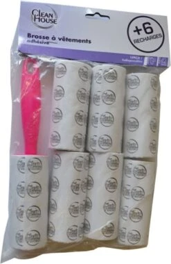 Kleefroller Voordeelverpakking 1 Roller + 6 Extra Navul Rollers - Kattenroller - Haarroller - Haarverwijderaar 7 Kleefroller Voordeelverpakking 1 Roller + 6 Extra Navul Rollers - Kattenroller - Haarroller - Haarverwijderaar -Huishoudelijke Benodigdheden 780x1200