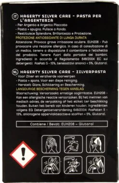 Hagerty Silver Care - Pasta Voor Zilverreiniging 185 Gr -Huishoudelijke Benodigdheden 783x1200