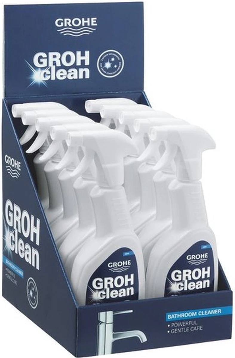 GROHE Grohclean Sproeiflacon Reiniger - 500 Ml - Schoonmaakmiddel - 48166000 10 GROHE Grohclean Sproeiflacon Reiniger - 500 Ml - Schoonmaakmiddel - 48166000 - Afbeelding 10