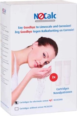 NoCalc Navulpatronen - 2 Stuks - Gebruik I.c.m. Electronic Sensor - Waterontharder - Waterontkalker -Huishoudelijke Benodigdheden 794x1200 1