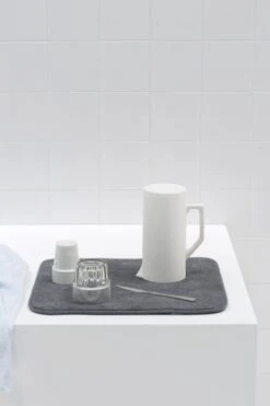 Brabantia SinkSide Afdruipmat Microvezel - 47 X 40 Cm - Dark Grey -Huishoudelijke Benodigdheden 799x1200 11