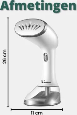 Vonia Kledingstomer - Handstomer - Stoomreiniger Kleding - Stoomapparaat Kleding – 350ML - Wit 18 Vonia Kledingstomer - Handstomer - Stoomreiniger Kleding - Stoomapparaat Kleding – 350ML - Wit -Huishoudelijke Benodigdheden 808x1200 4