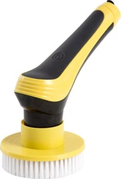 Trendosa Elektrische Schoonmaakborstel - Elektrische Schrobborstel - Poetsmachine - Handborstel - Scrubber- De Badkamer/Keuken/Auto- 10 Opzetstukken Geel 15 Trendosa Elektrische Schoonmaakborstel - Elektrische Schrobborstel - Poetsmachine - Handborstel - Scrubber- De Badkamer/Keuken/Auto- 10 Opzetstukken Geel -Huishoudelijke Benodigdheden 813x1200 1