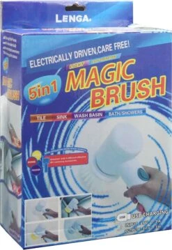 Lenga Elektrische Schoonmaakborstel - 5 In 1 Borstel - Oplaadbaar - Wasborstel - Schoonmaakmiddelen - Schrobborstels -Huishoudelijke Benodigdheden 825x1200 1