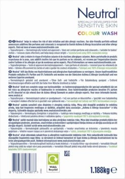 Neutral 0% Kleur Parfumvrij Waspoeder - 18 Wasbeurten - 1,188 Kg - Wasmiddel -Huishoudelijke Benodigdheden 838x1200 1