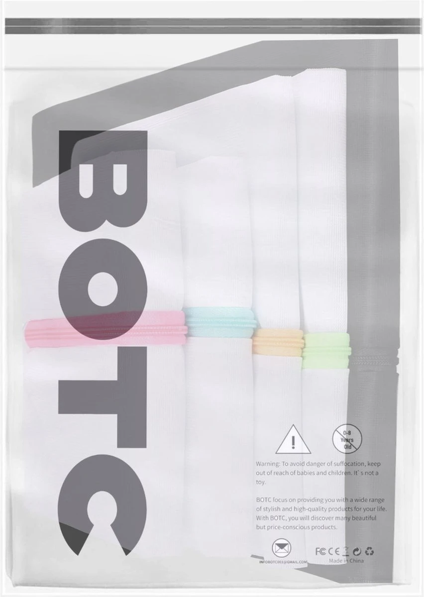 BOTC Waszakken - Wasnetten - Set Van 5 - Bescherm Je Wasgoed En Wasmachine - Transparant 6 BOTC Waszakken - Wasnetten - Set Van 5 - Bescherm Je Wasgoed En Wasmachine - Transparant - Afbeelding 6