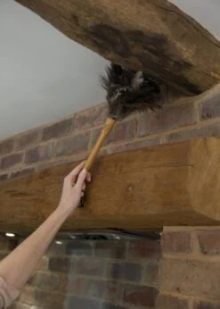 Plumeau Met Struisvogelveren, Bruin - KitchenCraft | Living Nostalgia -Huishoudelijke Benodigdheden 856x1200 4