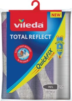 Vileda Total Reflect Strikplankovertrek - Universeel - Met Aluminium Bekleding 22 Vileda Total Reflect Strikplankovertrek - Universeel - Met Aluminium Bekleding -Huishoudelijke Benodigdheden 860x1200 1