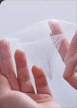 Merkloos Gootsteen Organizer - Gootsteen Afval Netje - Gootsteenontstopper -Gootsteen Zeef Netto- Sink Filter Rack Anti-Blokkeren Wegwerp-Fijne Mesh Filter Aanrecht Zeef Mesh Tas Voor Keuken- Spoelbak - Incl. 50 Netjes -Huishoudelijke Benodigdheden 862x1200 1