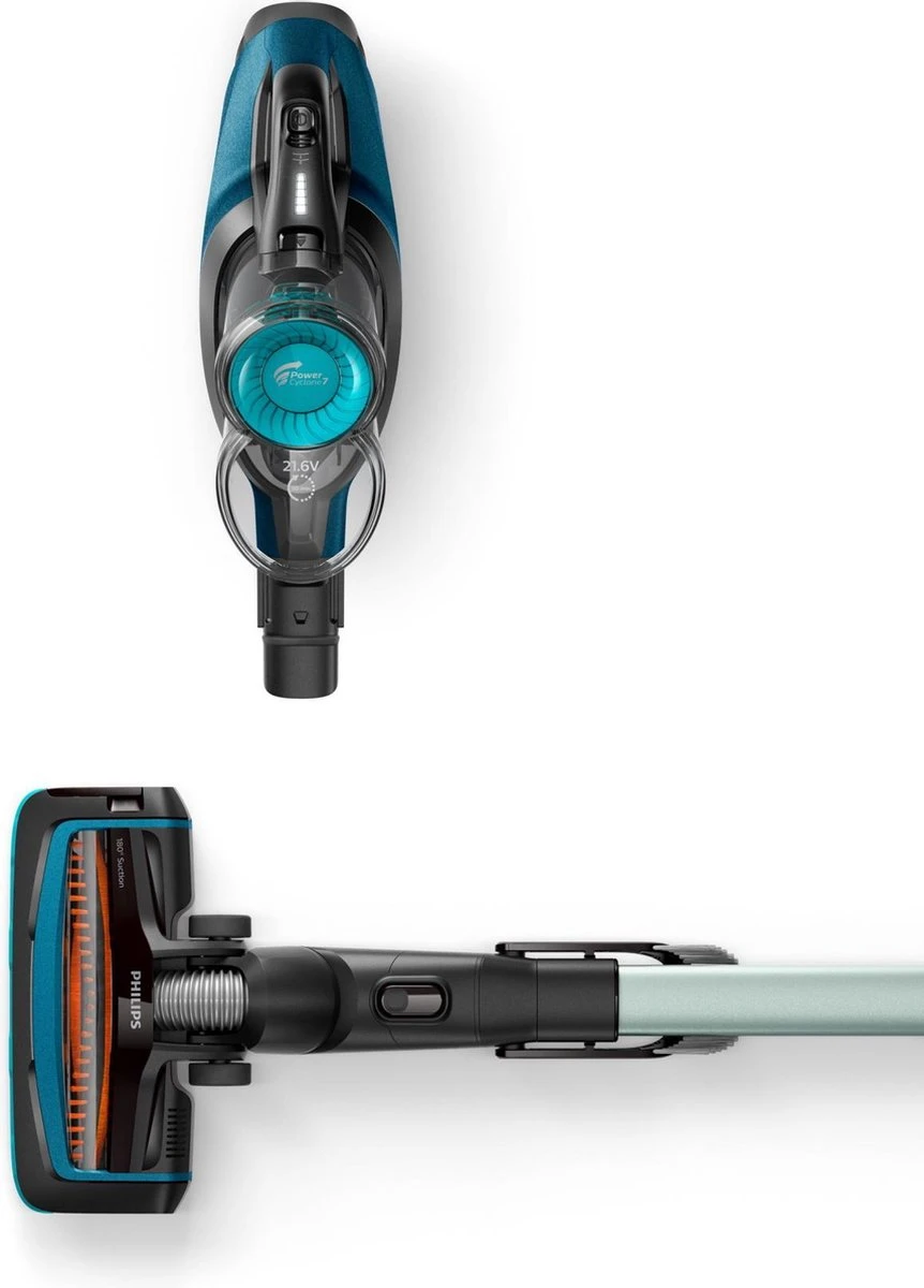 Philips SpeedPro Aqua FC6728/01- Steelstofzuiger - Met Dweilfunctie 3 Philips SpeedPro Aqua FC6728/01- Steelstofzuiger - Met Dweilfunctie - Afbeelding 3