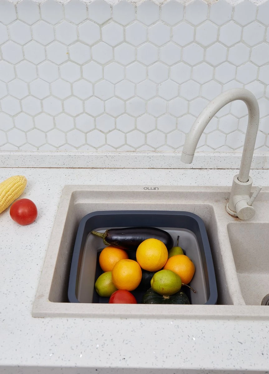 YUGN BLACK Opvouwbare Afwasteil 9 Liter - Afwasbak Teil Wasteil - Afwasbak Vierkant - Afwasteil Opvouwbaar - Ruimtebesparend - Cadeau Tip 4 YUGN BLACK Opvouwbare Afwasteil 9 Liter - Afwasbak Teil Wasteil - Afwasbak Vierkant - Afwasteil Opvouwbaar - Ruimtebesparend - Cadeau Tip - Afbeelding 4