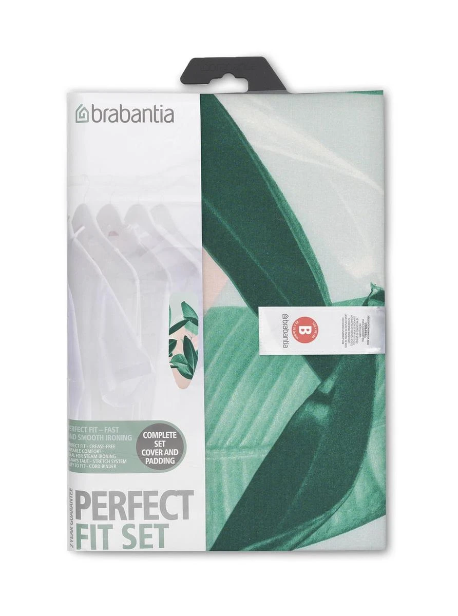 Brabantia Strijkplankhoes B - 124 X 38 Cm - Tropical Leaves - Complete Set 3 Brabantia Strijkplankhoes B - 124 X 38 Cm - Tropical Leaves - Complete Set - Afbeelding 3