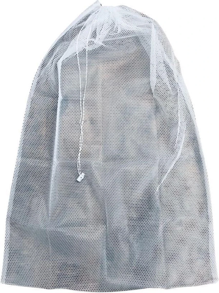 Orange85 Waszak - Groot - XL - 60 X 90 CM - Wit - Treksysteem - Trekbandsluiting - Polyester - Wasnet - Laundry Bag - Voor Kleding 8 Orange85 Waszak - Groot - XL - 60 X 90 CM - Wit - Treksysteem - Trekbandsluiting - Polyester - Wasnet - Laundry Bag - Voor Kleding - Afbeelding 8