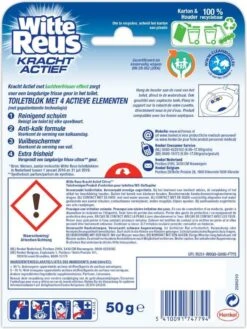 Witte Reus Kracht Actief Toiletblok - Citrus - WC Blokjes Voordeelverpakking - 10 Stuks -Huishoudelijke Benodigdheden 900x1200 23