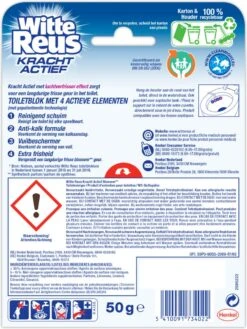 Witte Reus Kracht Actief Toiletblok - Bloesem - WC Blokjes Voordeelverpakking - 10 Stuks 30 Witte Reus Kracht Actief Toiletblok - Bloesem - WC Blokjes Voordeelverpakking - 10 Stuks -Huishoudelijke Benodigdheden 900x1200 28