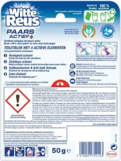 Witte Reus Paars Actief Toiletblok - Lavendel - WC Blokjes Voordeelverpakking - 10 Stuks -Huishoudelijke Benodigdheden 900x1200 30