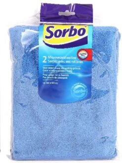 Sorbo Microvezeldweil - 50x60cm - 2 Stuks -Huishoudelijke Benodigdheden 900x1200 5