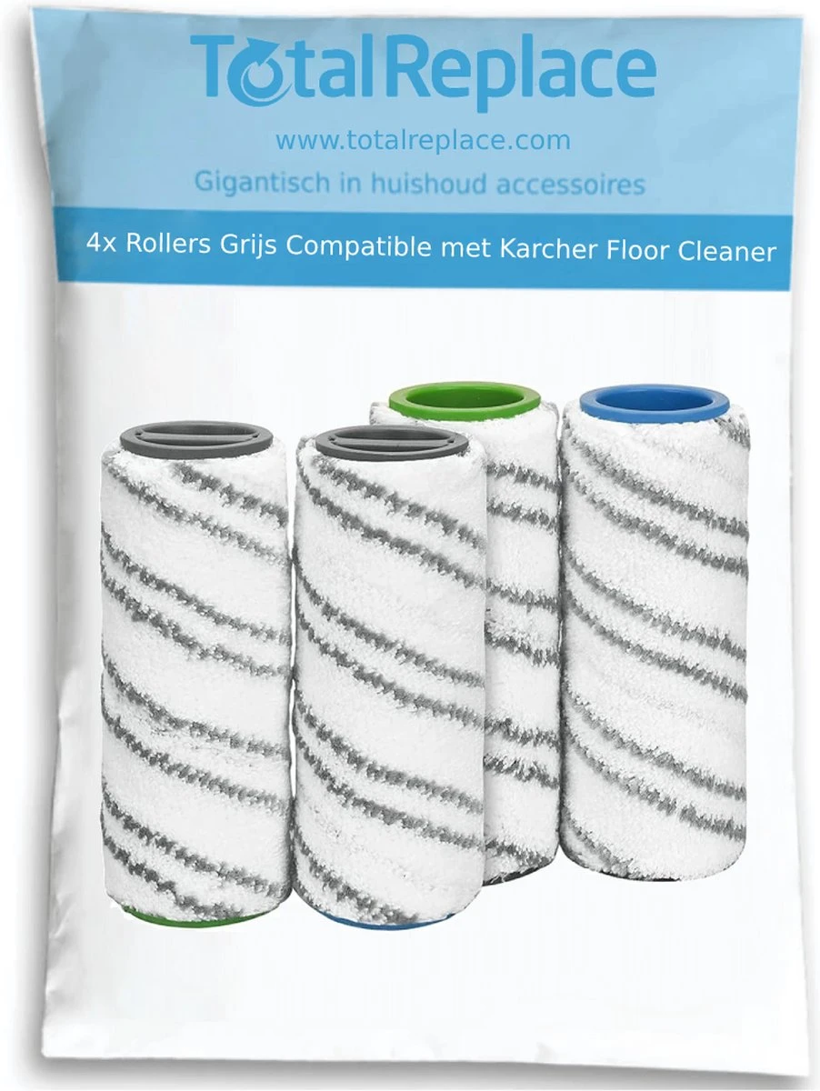 4x Rollers Grijs Compatible Met Karcher FC3 FC3D FC5 FC7 Floor Cleaner Onderdelen Vervanging Rollen 2.055-007.0 Dweil Pad Mop Microfiber 4 4x Rollers Grijs Compatible Met Karcher FC3 FC3D FC5 FC7 Floor Cleaner Onderdelen Vervanging Rollen 2.055-007.0 Dweil Pad Mop Microfiber - Afbeelding 4