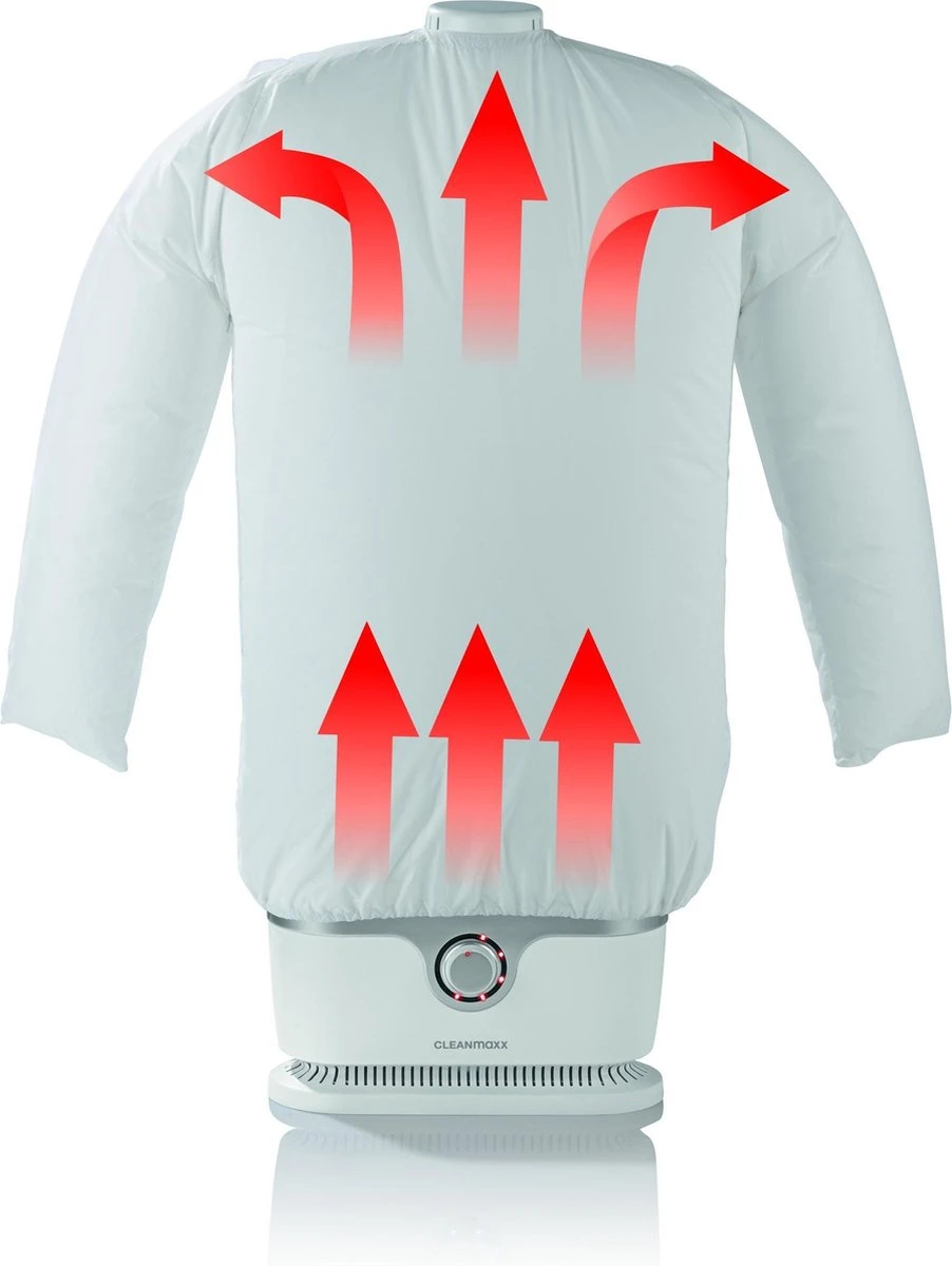 CLEANmaxx - Strijkdroger - Grijs/Wit 5 CLEANmaxx - Strijkdroger - Grijs/Wit - Afbeelding 5