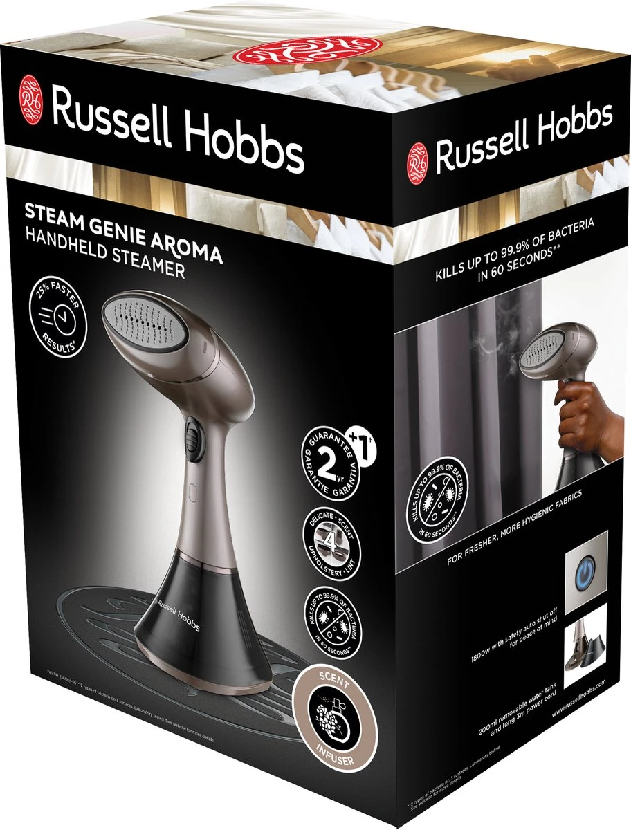 Russell Hobbs Steam Genie Aroma - Kledingstomer / Handstomer 12 Russell Hobbs Steam Genie Aroma - Kledingstomer / Handstomer - Afbeelding 12