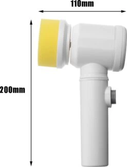 V&P Magic Brush - Elektrische Multifunctionele Schoonmaakborstel - 3 Opzetstukken - Wasborstel - Poetsmachine - Schrobborstel - Handborstel - Werkborstel - Schrobber - Boorborstel - Schoonmaakmiddelen - Reinigingsborstel -Huishoudelijke Benodigdheden 913x1200 3