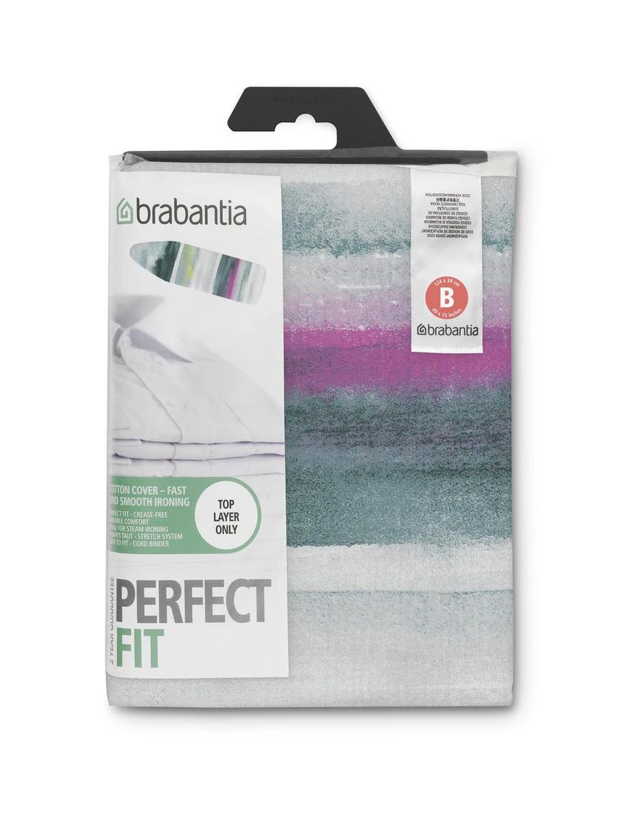 Brabantia Strijkplankhoes B - 124 X 38 Cm - Morning Breeze - Alleen Toplaag 3 Brabantia Strijkplankhoes B - 124 X 38 Cm - Morning Breeze - Alleen Toplaag - Afbeelding 3