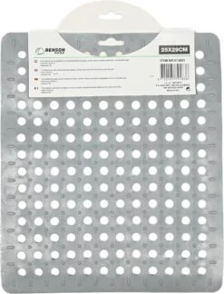 Merkloos Gootsteenmat PVC Vierkant Grijs 28 Cm 7 Merkloos Gootsteenmat PVC Vierkant Grijs 28 Cm -Huishoudelijke Benodigdheden 916x1200 4