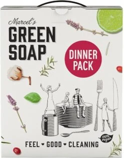 Marcel's Green Soap Dinner Pack - 1 X 1 Box -Huishoudelijke Benodigdheden 947x1200 6