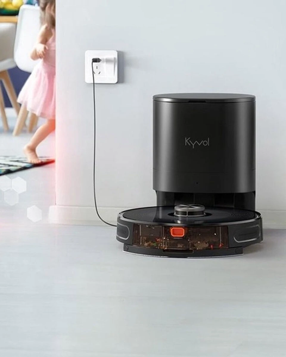 Merkloos Cybovac S31 Robot Stofzuiger Met Laadstation En Dweilfunctie - Zwart | Elektrisch | Automatisch | Met App | Leegt Zichzelf | Smart 3 Merkloos Cybovac S31 Robot Stofzuiger Met Laadstation En Dweilfunctie - Zwart | Elektrisch | Automatisch | Met App | Leegt Zichzelf | Smart - Afbeelding 3