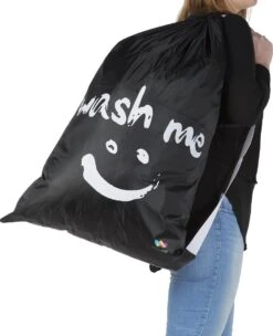 Wonair - Waszak Groot - 60x90cm - Zwart - Met Trekkoord En Draagband 17 Wonair - Waszak Groot - 60x90cm - Zwart - Met Trekkoord En Draagband -Huishoudelijke Benodigdheden 974x1200 1