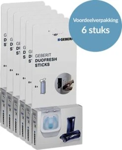 Geberit DuoFresh Sticks - 48 Stuks - Voordeelverpakking - Toilet/WC Blokjes Inbouwreservoir -Huishoudelijke Benodigdheden 978x1200 4